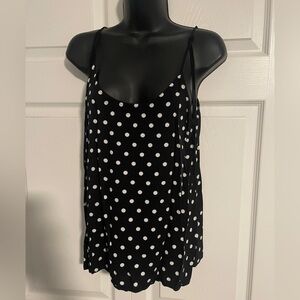 Express medium polkadot shirt